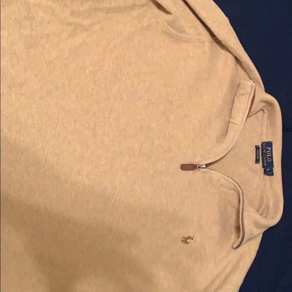 Polo Ralph Lauren 3/4 zip up sweater (estate rip) - Picture 1 of 6